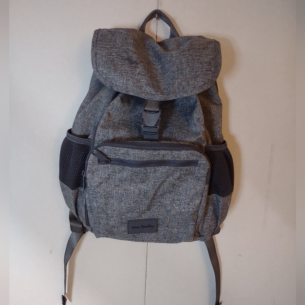 Vera Bradley Day Tripper Gray Back Pack